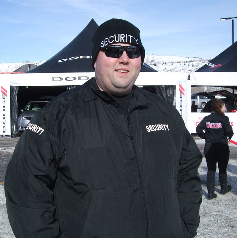 Ten-8 Security onsite guard at an event